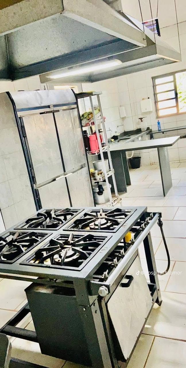 Cozinha da instituição
